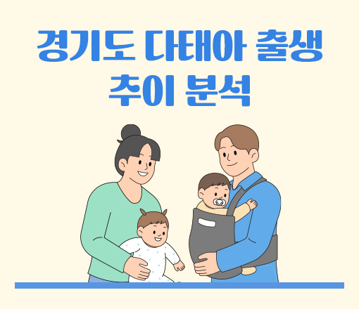 경기도 다태아 출생 추이 분석