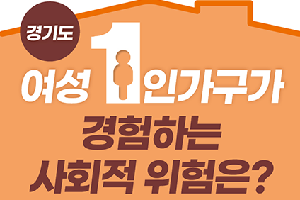 경기도 여성1인가구가 경험하는 사회적 위험은?